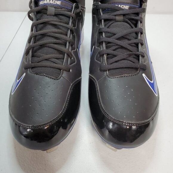 Nike Huarache Strike Mid Metal Baseball Cleats 14 - Picture 5 of 10